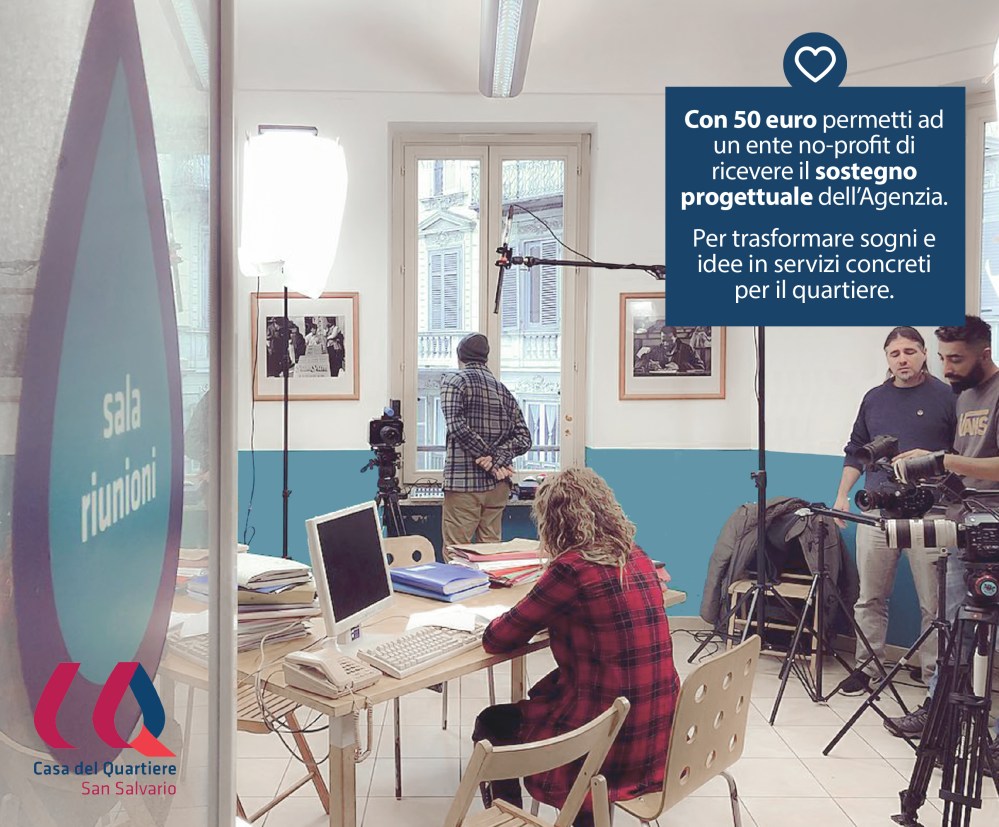 5x1000 alla Casa del Quartiere di San Salvario