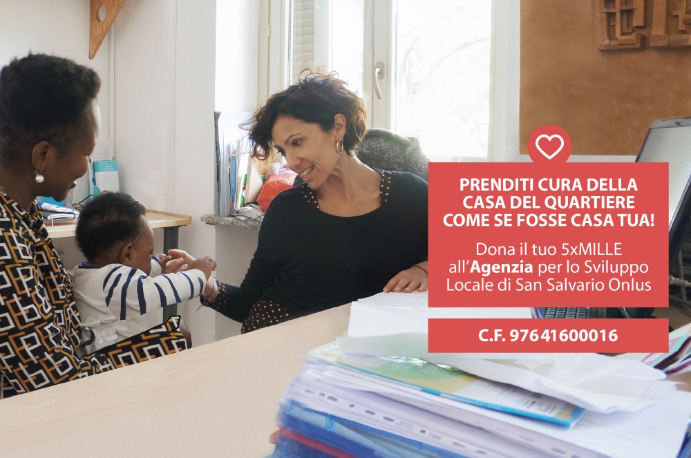 5x1000 alla Casa del Quartiere di San Salvario